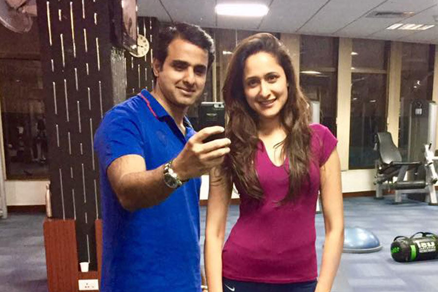 Pragya Jaiswal at 360 Degree Fitness