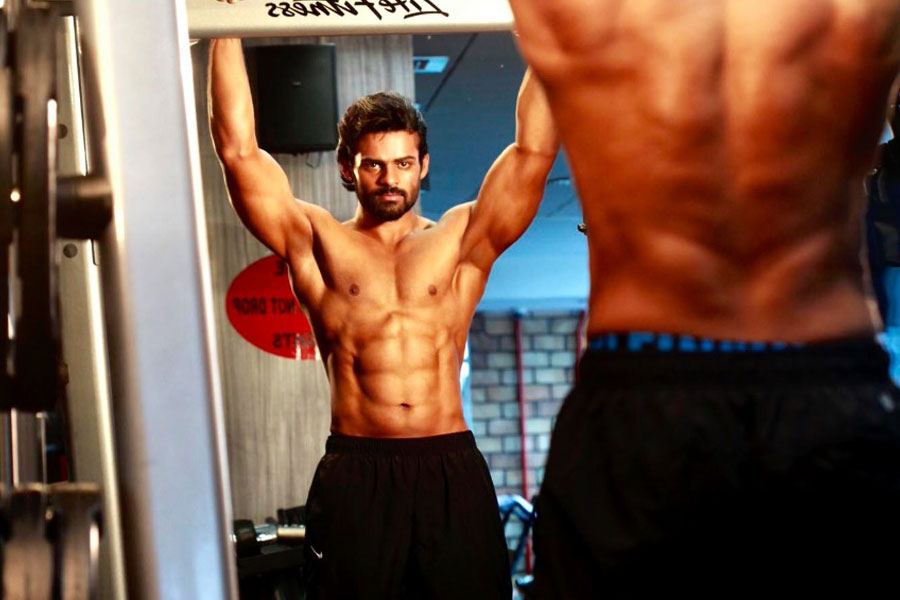 Sai Dharam Tej at 360 Degree Fitness