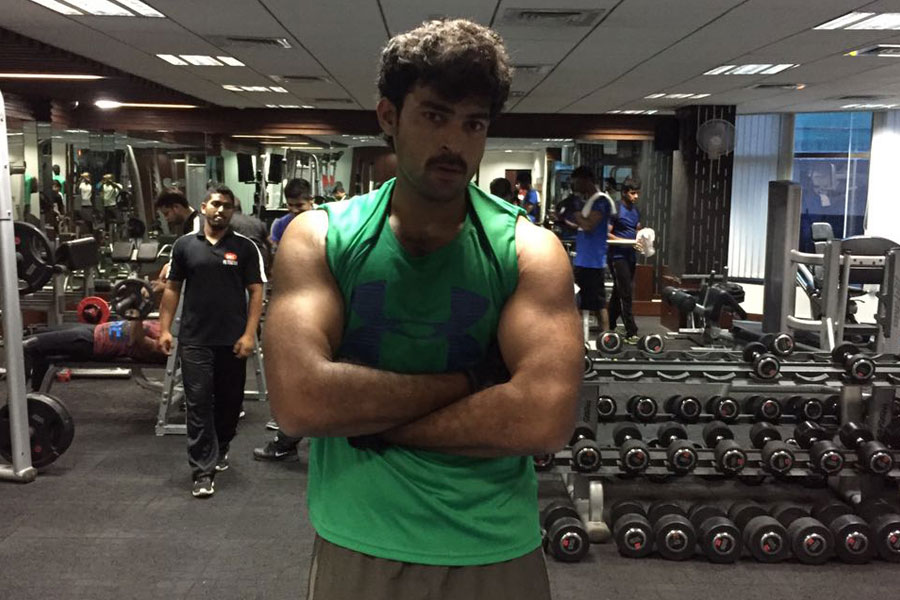 Varun Tej at 360 Degree Fitness